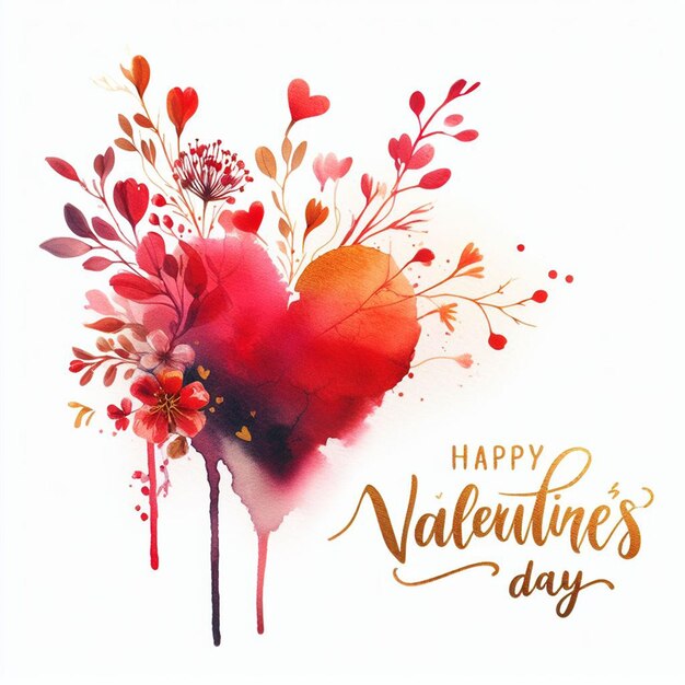 Foto cartella di auguri di san valentino