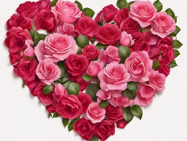 Photo valentine red roses