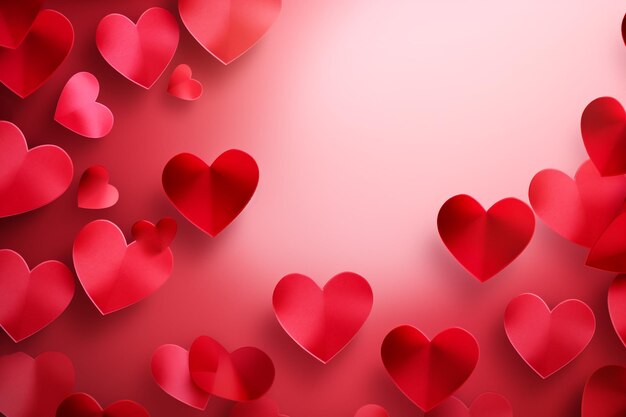 Valentine's day background concept of human emotions love relations and romantic holidays 3d illustration