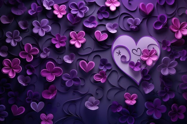 Photo valentine's day background wallpaper