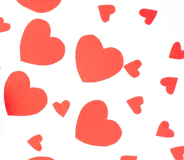 День Святого Валентина фон с сердечками