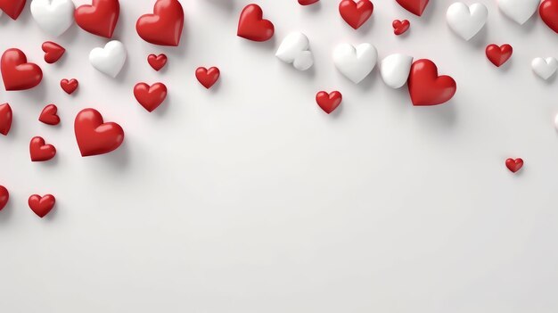 Valentine's Day banner Created With Generative AI Technology