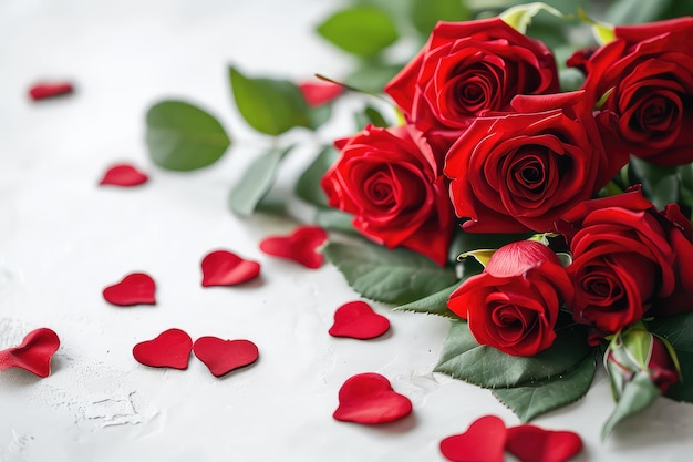 Valentine's Day Bloemen compositie