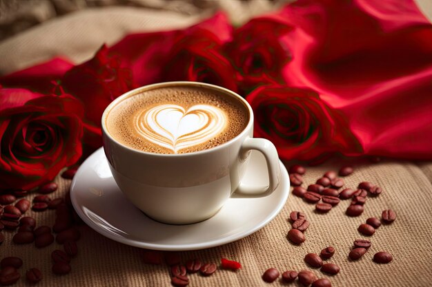 Valentine's day coffee