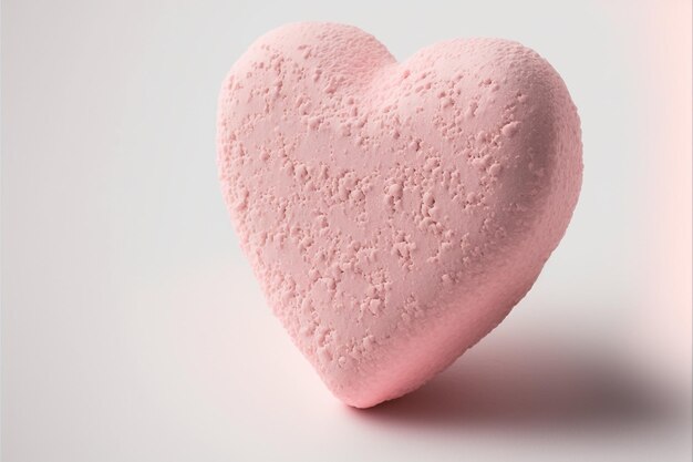 Valentine\'s day concept photo, pink heart shape, pastel color,\
creative photoshoot