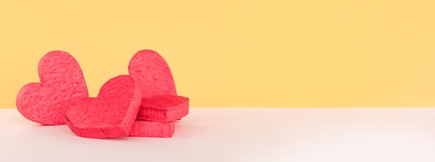 Valentine's day pink background minimal background