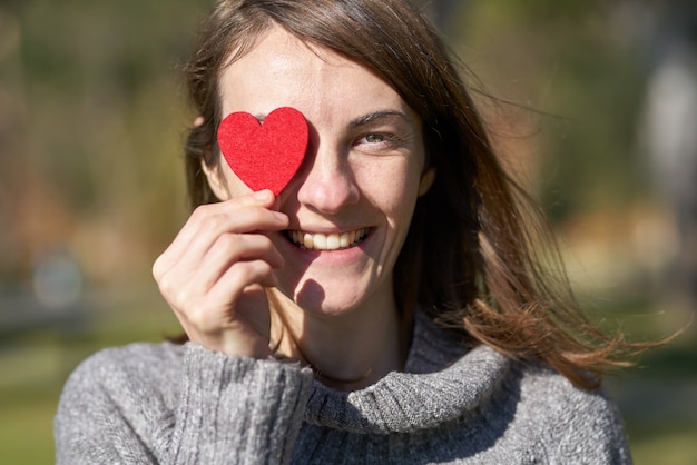 Valentine's day portrait