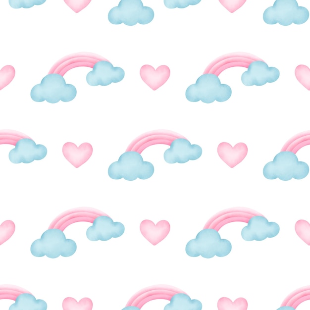 Valentine's day seamless pattern