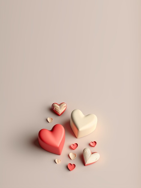 Valentines 3D Background