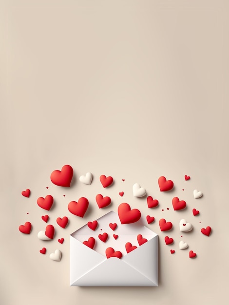 Valentines 3D Background