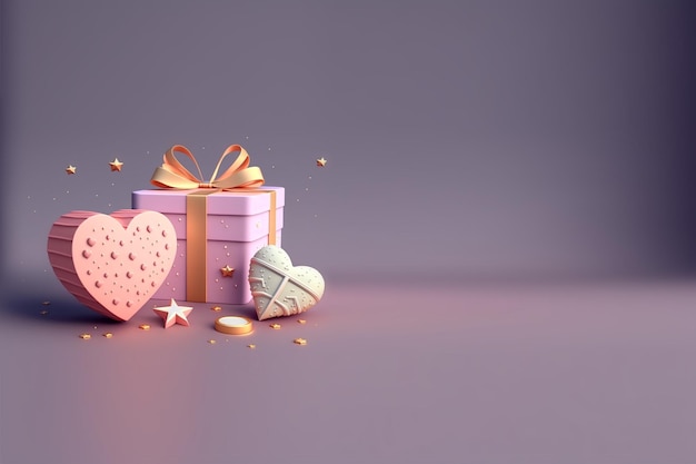 Valentines Background Decoration and Ornament
