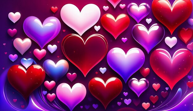 Фото Валентинский фон красное сердце красивый фон валентинский любовь романтические абстрактные обои