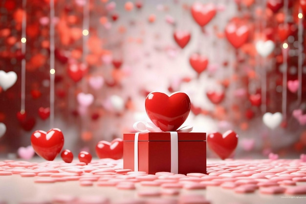 valentines background with gift boxes valentines day card valentines background