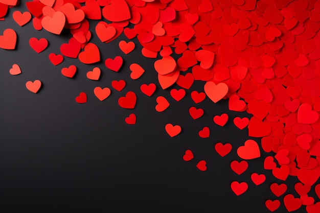 Valentines Day Background Banner Card