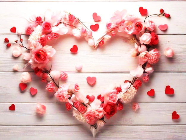 写真 バレンタインデー バックグラウンド バナー デザイン 最高品質 イメージ ウォールペーパー 心の愛の贈り物