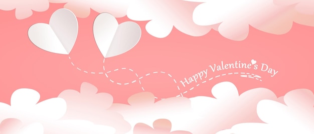 Valentines day background concept of human emotions love relations and romantic holidays 3d illustration