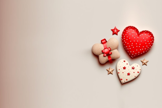 Valentines Day Background Decoration and Ornament