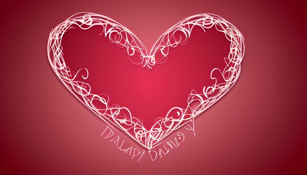 день святого Валентина фон сердца любовь