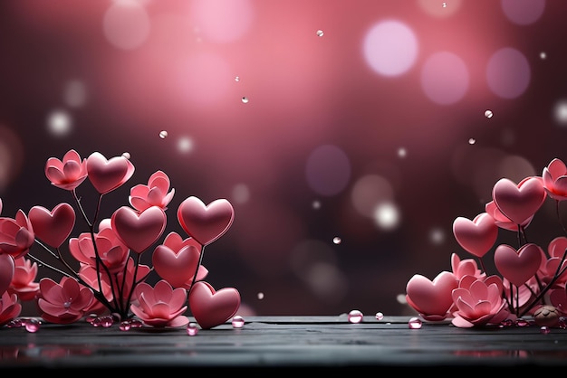 valentines day background social media background for vday full of romance cards with love