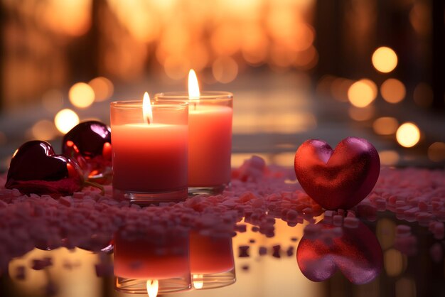 Фон дня святого Валентина фон социальных сетей для Vday полный романтических карточек с любовью