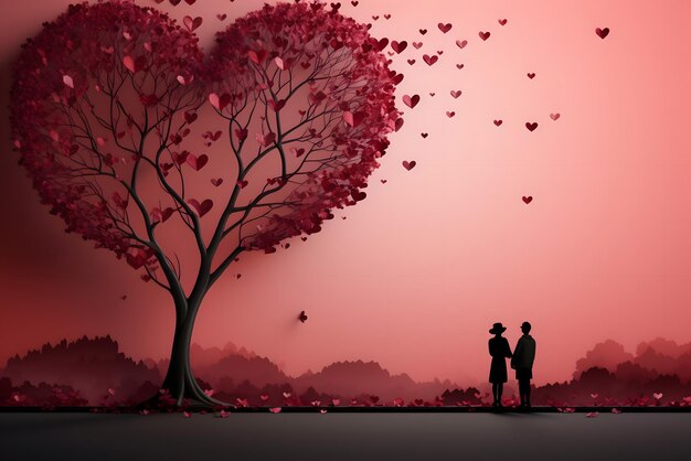 valentines day background social media background for vday full of romance cards