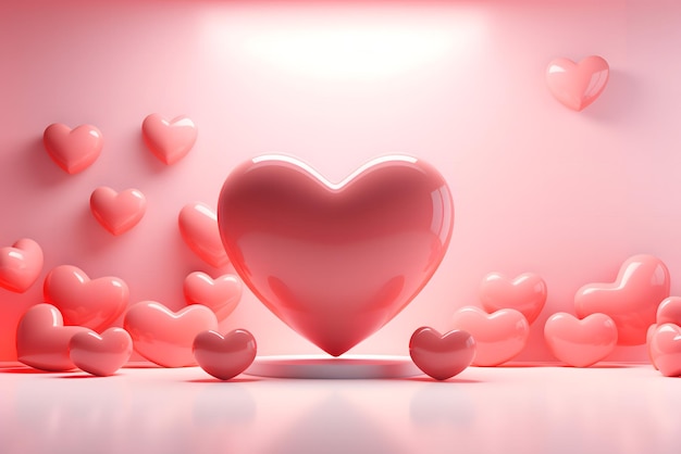 valentines day background social media background for vday full of romance cards