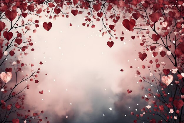 Photo valentines day background social media background for vday