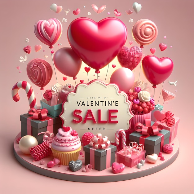 Valentines Day background vector