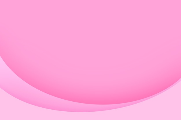 Valentines day background with paper layer circle pink abstract background.