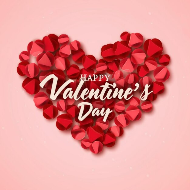 Valentines day background with product display and Heart Shaped Balloons