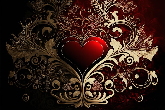 Photo valentines day background