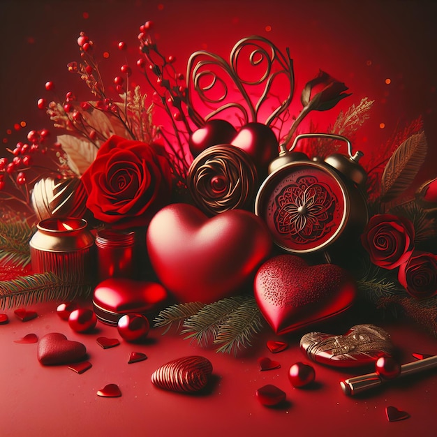 Photo valentines day background