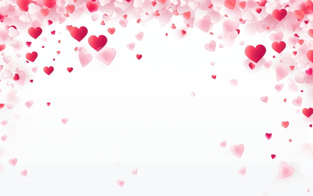 Valentines day banner for greeting cards wedding use