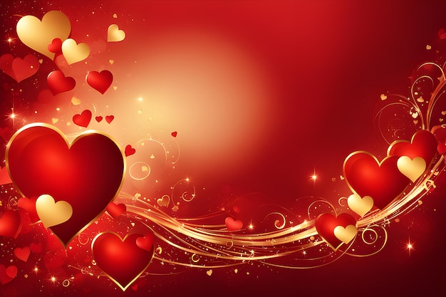 Valentines Day banner with custom text area visually appealing composition Playground AI platform