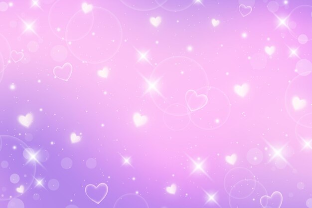 Valentines Day Bokeh Background