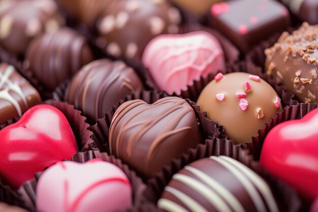 Valentines day chocolates