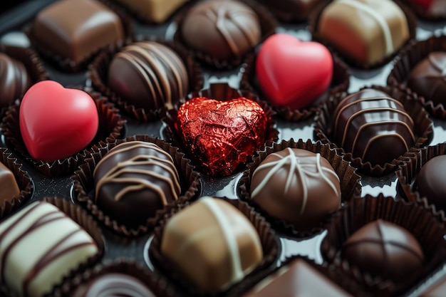 Valentines day chocolates