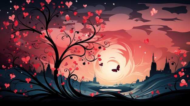 Valentines Day Concept BackgroundValentine Day Background Background For Banner HD