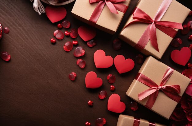 valentines day decoration and cards for friends