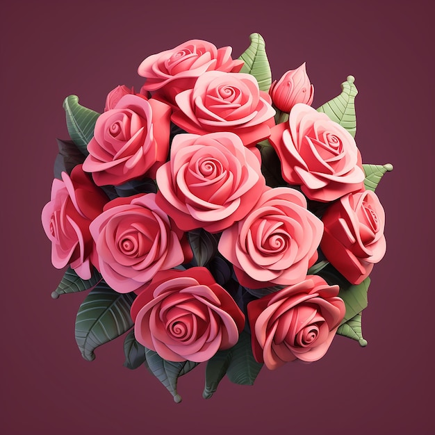 Valentines Day gift romantic Red Rose Bouquets for Celebrations