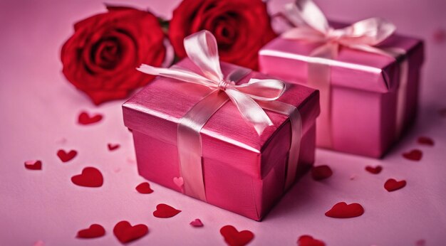подарки на день святого Валентина фоновые счастливые подарки сцены дня Святого Валентина подарки на День святого Валентин