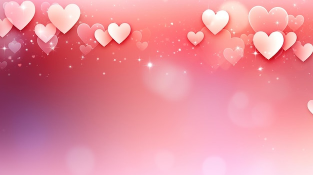 Photo valentines day red lights background