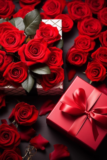 Сюрприз на День святого Валентина Фонарь дня святого Валентена Поздравительная карточка на День матери Счастливого дня рождения