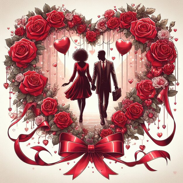 Valentines day vector illustration