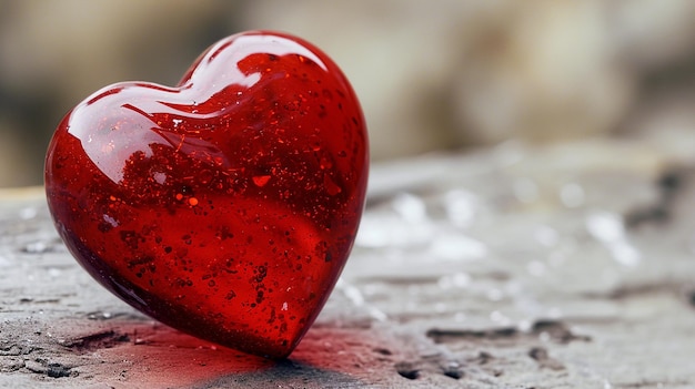 Photo valentines heart background
