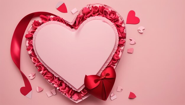 심장 모양 의 발렌타인