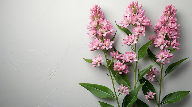 Valerian on a white background