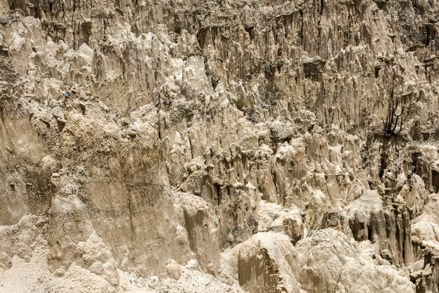 Valle de la luna in Bolivia