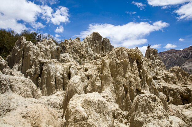 Valle de la luna in Bolivia