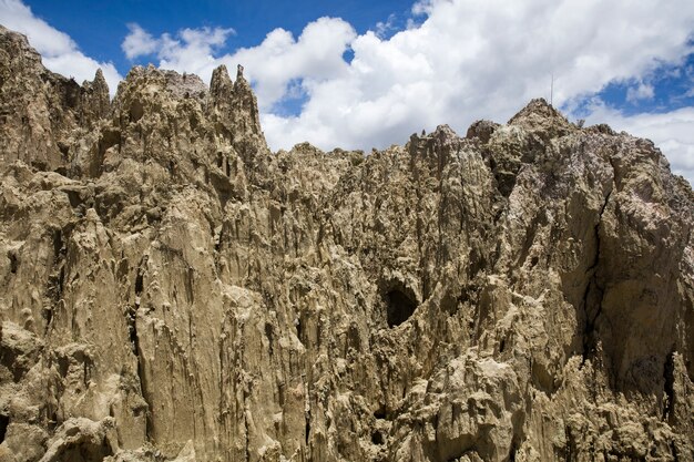 Valle de la luna in Bolivia